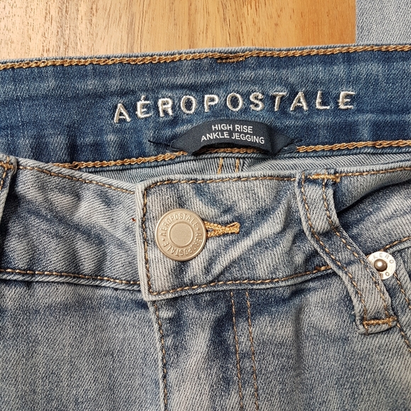 Aeropoatale High Rise Ankle Jeggings - sz 6 - Picture 2 of 12